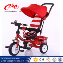 CE approuvé 2017 vente chaude tricycle pour enfants prix pas cher / 3 roues rouge trike / vente chaude en métal trike tricycle bébé